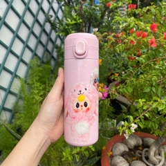 BÌNH NƯỚC cho bé hoạ tiết LABUBU 420ml - LikeKids