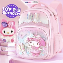Balo Cho Bé Gái Hoạ Tiết KIMSA - LikeKids