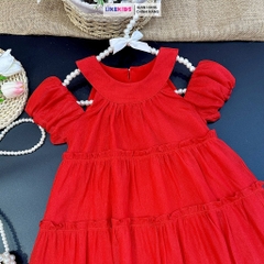 Váy Cho Bé Gái Kiểu Dáng RỚT VAI MH2L64 - Likekids