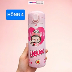 BÌNH NƯỚC cho bé hoạ tiết LABUBU 420ml - LikeKids