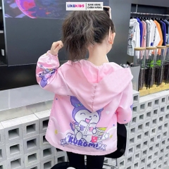 Áo KHOÁC GIÓ cho bé gái HÌNH cute - LikeKids