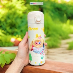 BÌNH NƯỚC cho bé hoạ tiết LABUBU 420ml - LikeKids