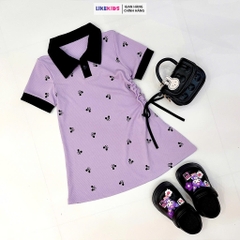 Váy bé gái chất THUN TĂM hoạ tiết Mickey MH1L96