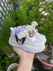 Giày BATA cho bé gái kiểu dáng CỘT DÂY hoạ tiết cute K60