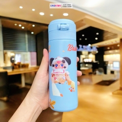 BÌNH NƯỚC cho bé hoạ tiết LABUBU 420ml - LikeKids