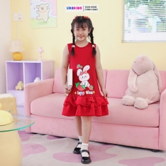 Váy bé gái chất THUN hoạ tiết CHIPI MH31L98