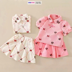 SET bộ cho bé gái họa tiết Mickey MH11L89