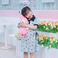 Váy bé gái chất THUN TĂM hoạ tiết Mickey MH1L96