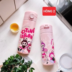 BÌNH NƯỚC cho bé hoạ tiết LABUBU 420ml - LikeKids