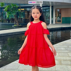 Váy Cho Bé Gái Kiểu Dáng RỚT VAI MH2L64 - Likekids