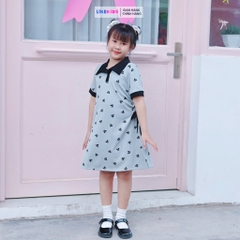 Váy bé gái chất THUN TĂM hoạ tiết Mickey MH1L96