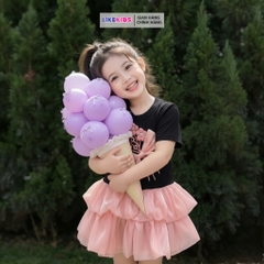 Váy Bé Gái kiểu dáng TÙNG XOÈ E66 - LikeKids