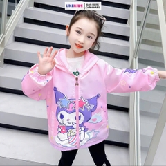 Áo KHOÁC GIÓ cho bé gái HÌNH cute - LikeKids