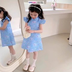 Váy SƯỜN XÁM cho bé gái họa tiết hoạt hình MH15L99 - Likekids