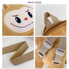Balo cho bé gái kiểu dáng LABUBU 23x42 Cm - LikeKids
