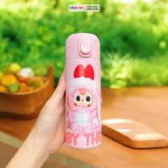 BÌNH NƯỚC cho bé hoạ tiết LABUBU 420ml - LikeKids