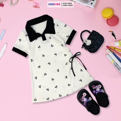 Váy bé gái chất THUN TĂM hoạ tiết Mickey MH1L96