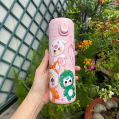 BÌNH NƯỚC cho bé hoạ tiết LABUBU 420ml - LikeKids