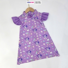 Váy SƯỜN XÁM cho bé gái họa tiết hoạt hình MH15L99 - Likekids