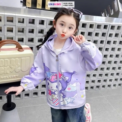 Áo KHOÁC GIÓ cho bé gái HÌNH cute - LikeKids
