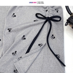 Váy bé gái chất THUN TĂM hoạ tiết Mickey MH1L96