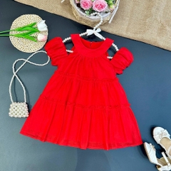 Váy Cho Bé Gái Kiểu Dáng RỚT VAI MH2L64 - Likekids