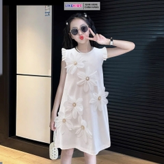 Váy bé gái họa tiết THUN HOA MH23L85 - Likekids