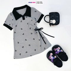 Váy bé gái chất THUN TĂM hoạ tiết Mickey MH1L96