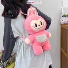 Balo cho bé gái kiểu dáng LABUBU 23x42 Cm - LikeKids