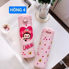 BÌNH NƯỚC cho bé hoạ tiết LABUBU 420ml - LikeKids
