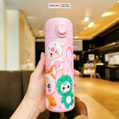 BÌNH NƯỚC cho bé hoạ tiết LABUBU 420ml - LikeKids