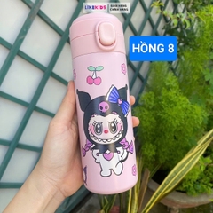 BÌNH NƯỚC cho bé hoạ tiết LABUBU 420ml - LikeKids