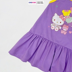 Váy bé gái kiểu dáng HÈ DÂY hoạ tiết cute MH33D2