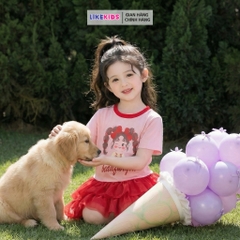 Váy Bé Gái kiểu dáng TÙNG XOÈ E66 - LikeKids