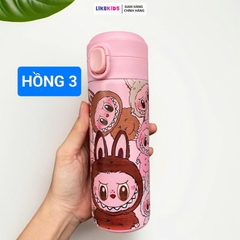 BÌNH NƯỚC cho bé hoạ tiết LABUBU 420ml - LikeKids