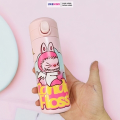 BÌNH NƯỚC cho bé hoạ tiết LABUBU 420ml - LikeKids