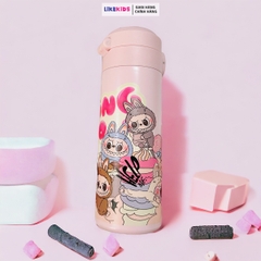BÌNH NƯỚC cho bé hoạ tiết LABUBU 420ml - LikeKids