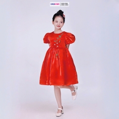 Đầm bé gái chất ORA hoạ tiết HOA MH34D31