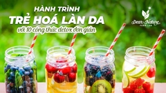 10 Công Thức Detox Giúp Trẻ Hóa Làn Da Từ Bên Trong ( Phần 2 )
