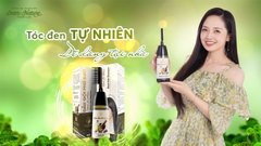 Bí quyết lấy lại mái tóc đen óng ả tự nhiên với Dầu gội phủ bạc Khỏe Tự Nhiên
