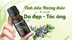 Tinh dầu hương thảo: Làn da trẻ trung và tóc óng ả dưới tác động kỳ diệu
