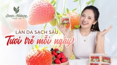 Xà Bông Dâu Tây Dear Nature: Bí quyết cho làn da sạch sâu, tươi trẻ mỗi ngày