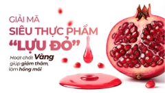 Giải Mã Siêu Thực Phẩm Lựu Đỏ: Hoạt Chất Vàng Giúp Giảm Thâm Và Làm Hồng Môi