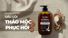 Review chi tiết Dầu gội thảo mộc phục hồi Khoẻ Tự Nhiên Herbal Shampoo