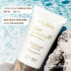 Kem chống nắng toàn thân Sun Solution 100g - Màu Trắng - Trong Mát