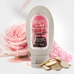 Muối tắm Oriental therapy scrub Bạch chỉ & Hoa hồng 95gr
