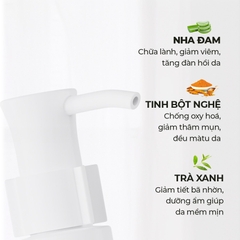 Gel rửa mặt Nghệ - Nha đam - Trà xanh Aloe Vera Facial Wash
