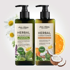 Bộ Dầu Gội & Dầu Xả Herbal Thảo Mộc Phục Hồi