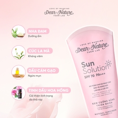 Kem chống nắng toàn thân Sun Solution 100g phiên bản 2024 - Phớt Hồng