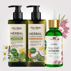 Bộ Combo Chăm Sóc Tóc Thảo Mộc Phục Hồi
